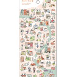 Mind Wave Machi Map Stickers (6 designs)