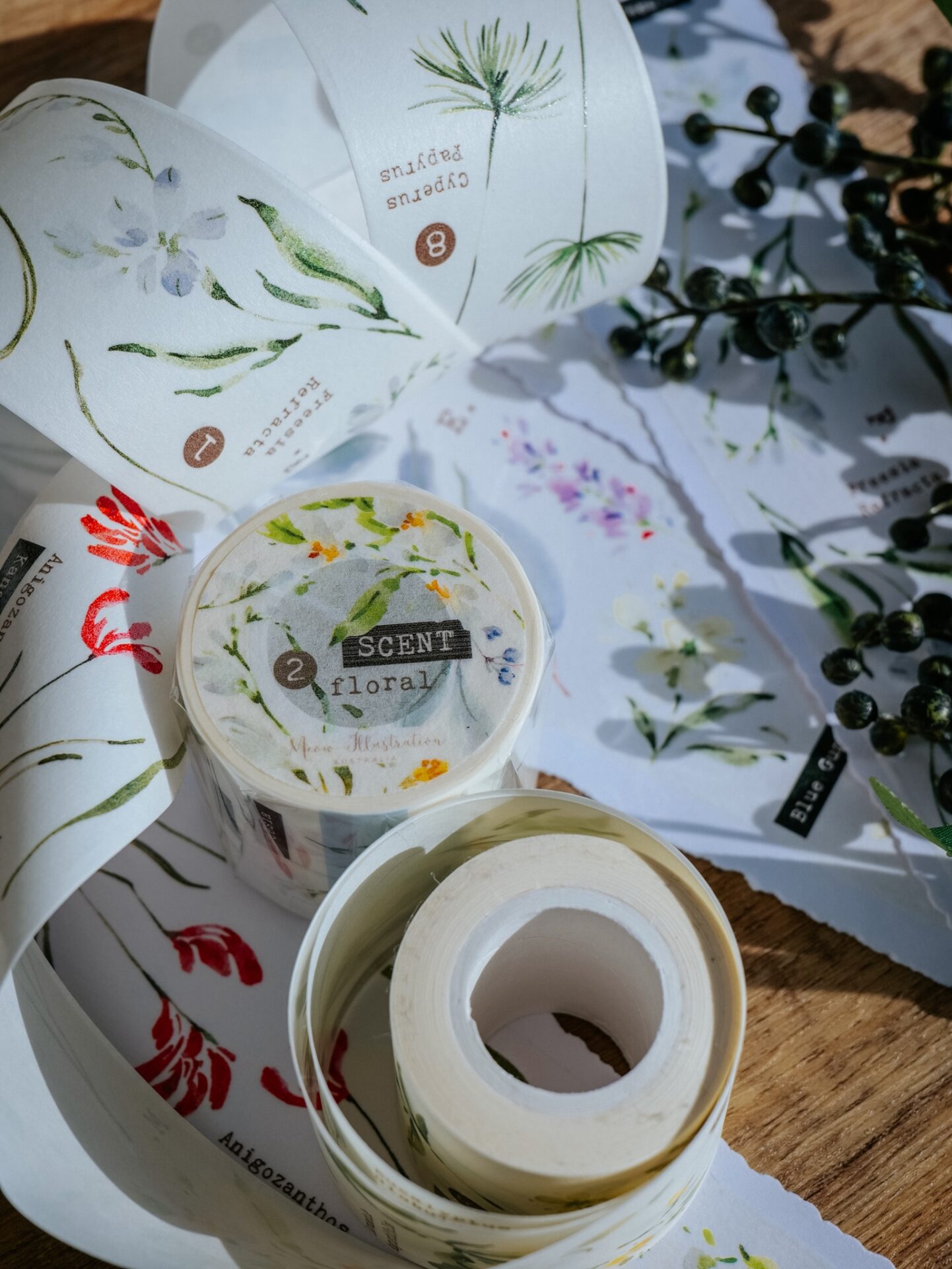 Meow Illustration Tape - Scent.floral