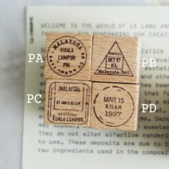 Kurukynki Rubber Stamp - Msia Postal