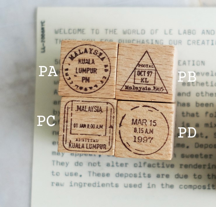 Kurukynki Rubber Stamp - Msia Postal