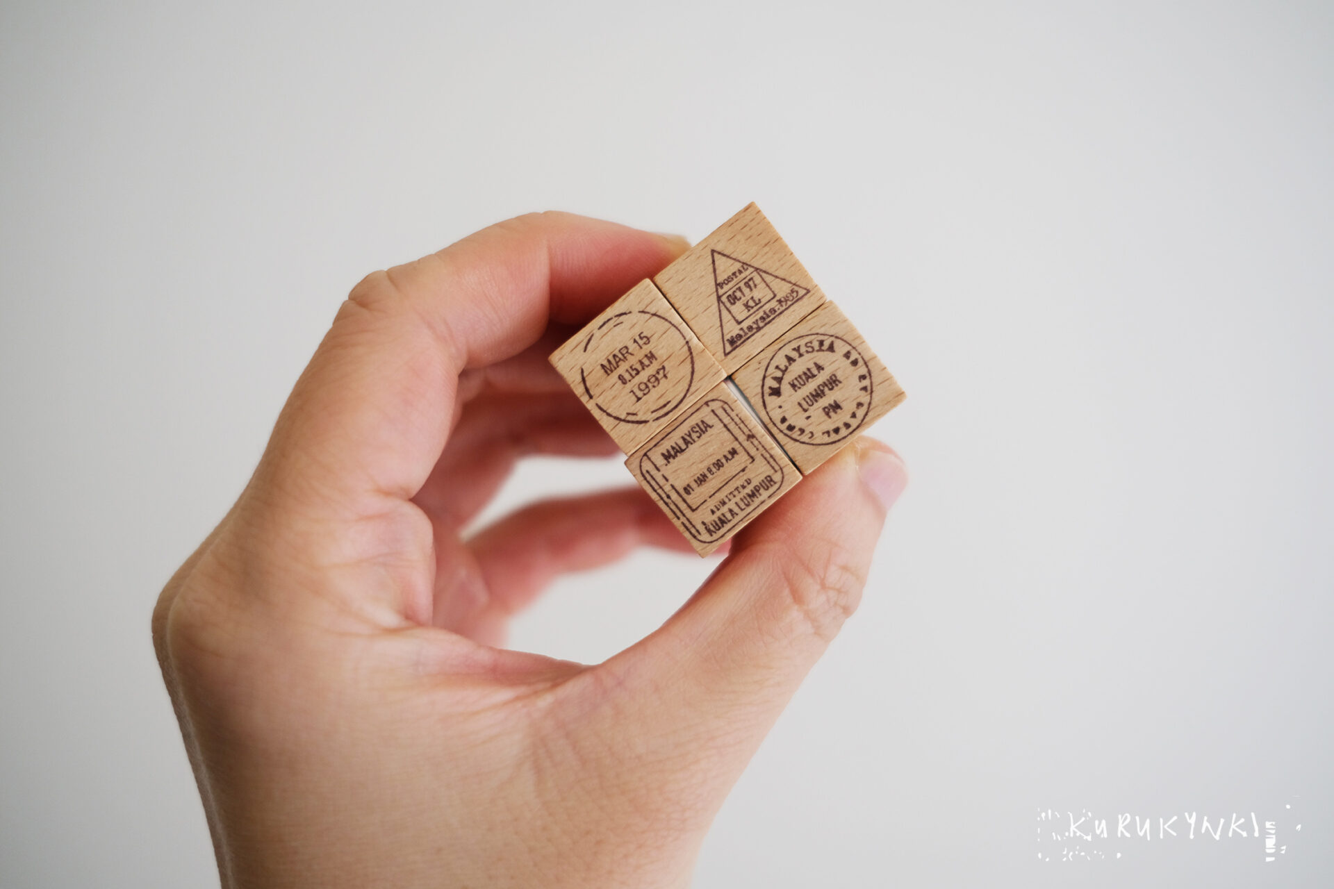 Kurukynki Rubber Stamp - Msia Postal