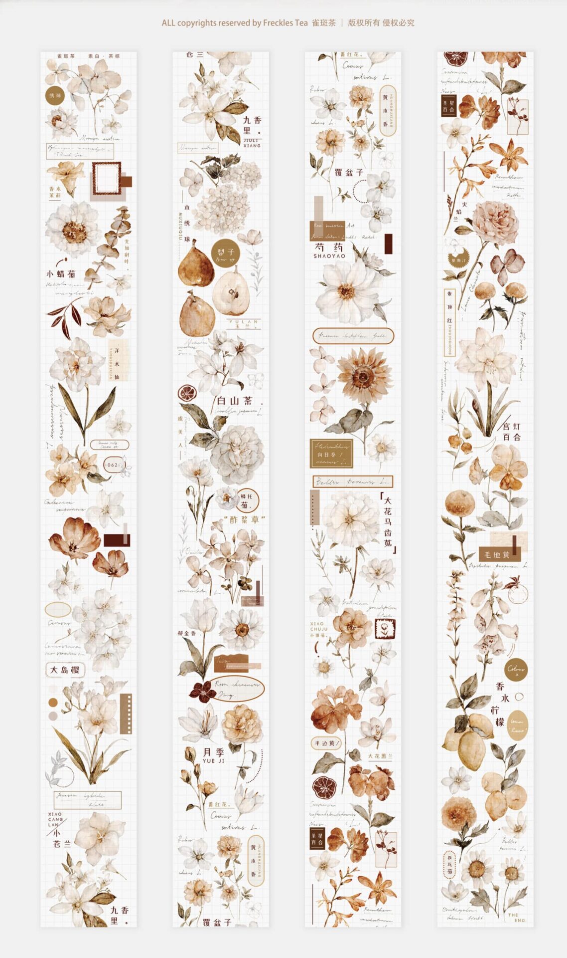 Freckles Tea Vol. 3 - Brown Tea Tape