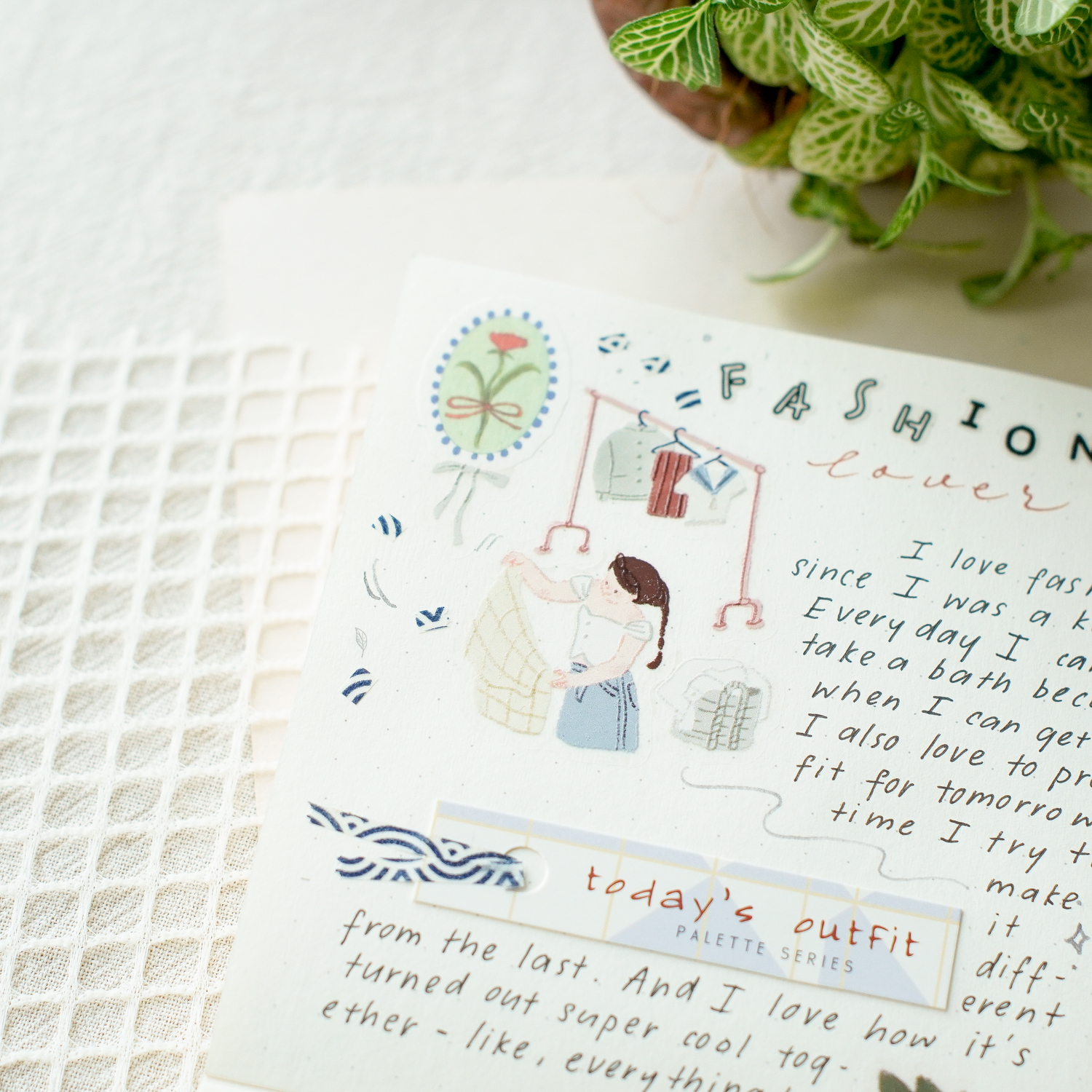 Teayou Kiss-cut PET Tape 'Palette Life vol.1'