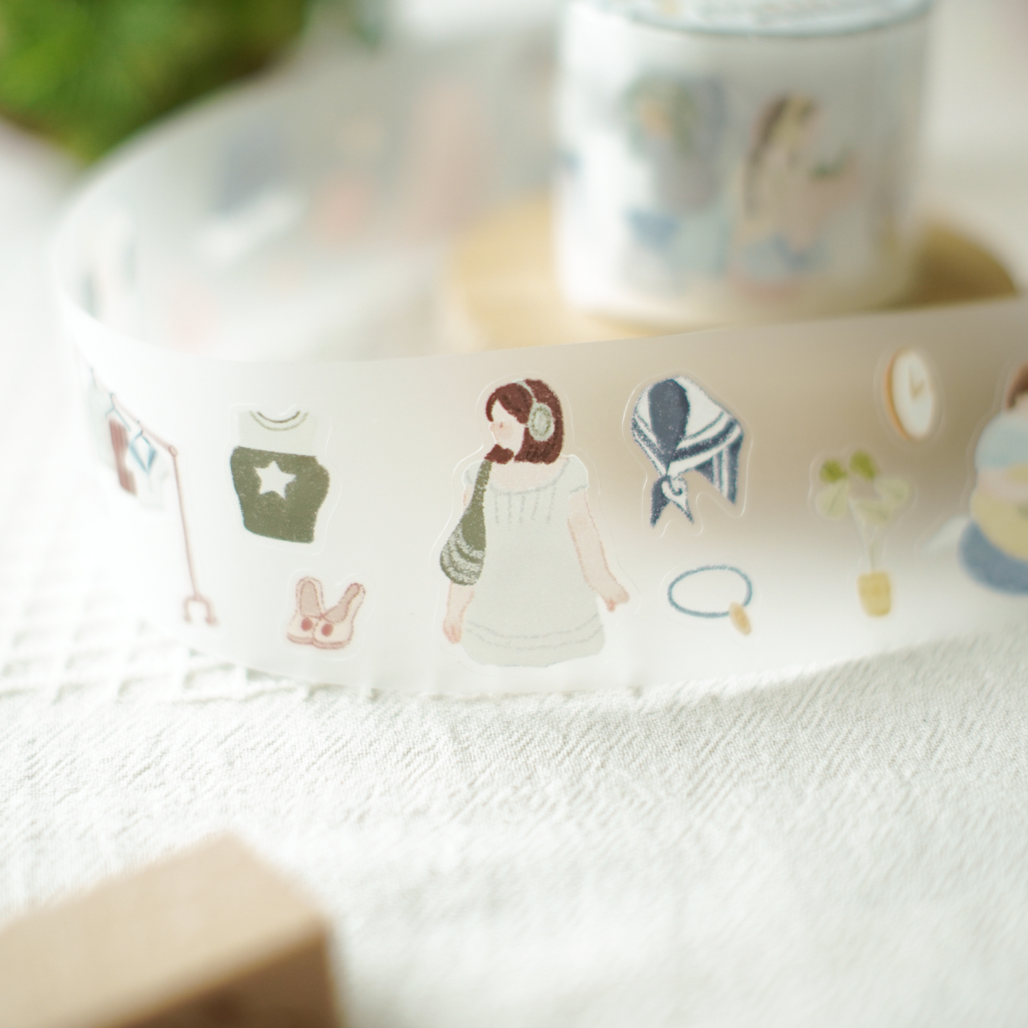 Teayou Kiss-cut PET Tape 'Palette Life vol.1'