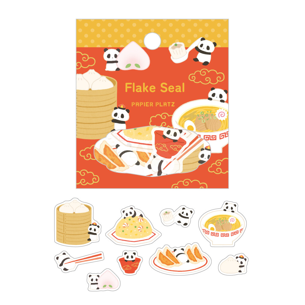 Papier Platz Flake Seal - Shiba Inu Sweets