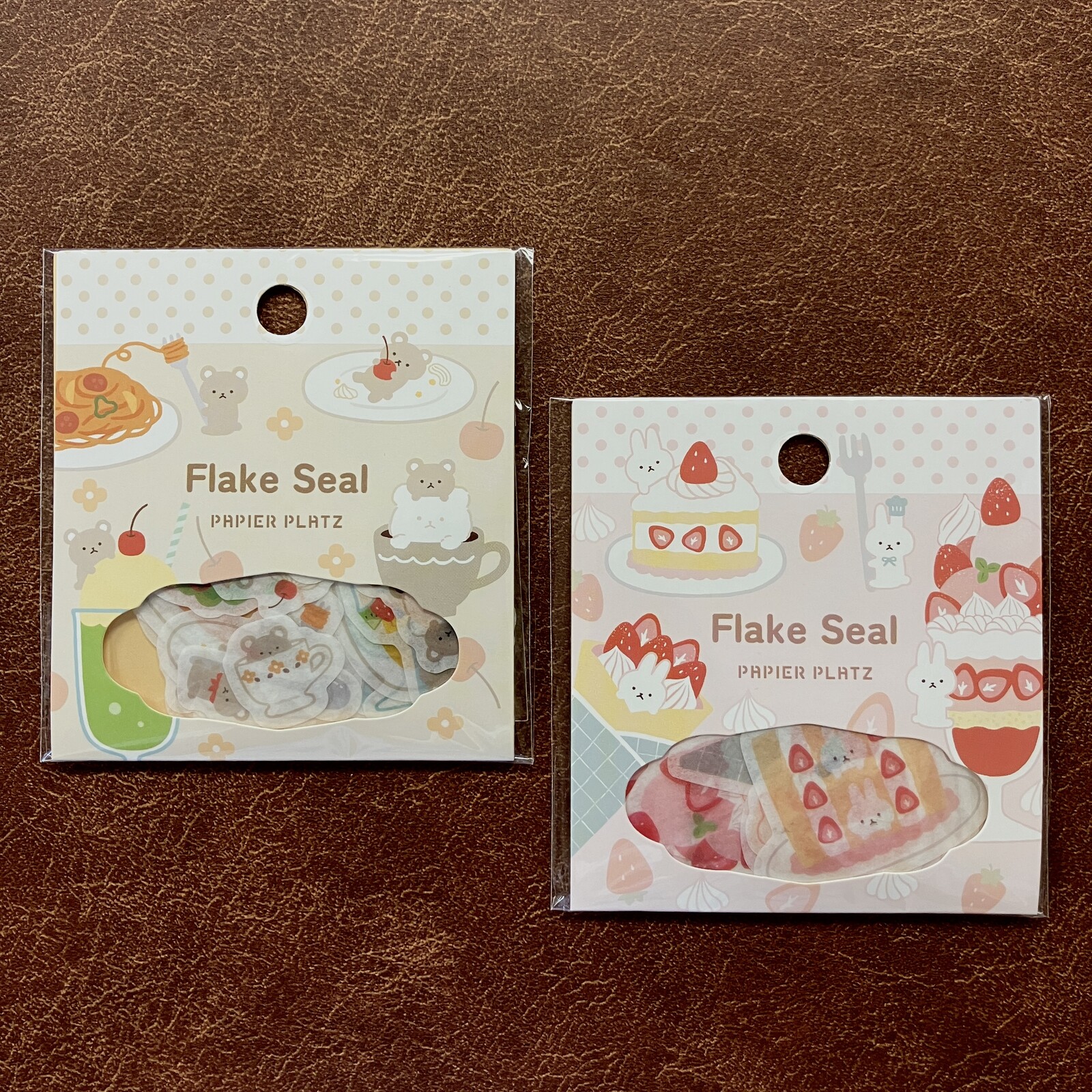Papier Platz 'Sweeties' Flake Seal - Kuma-San Café