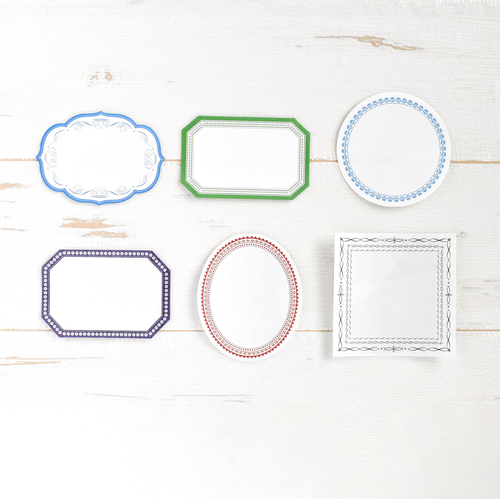 Papier Platz Flake Sticky Notes - Classic Frame