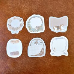 Papier Platz Tobimatsu Shoichiro Flake Sticky Notes - Motifs