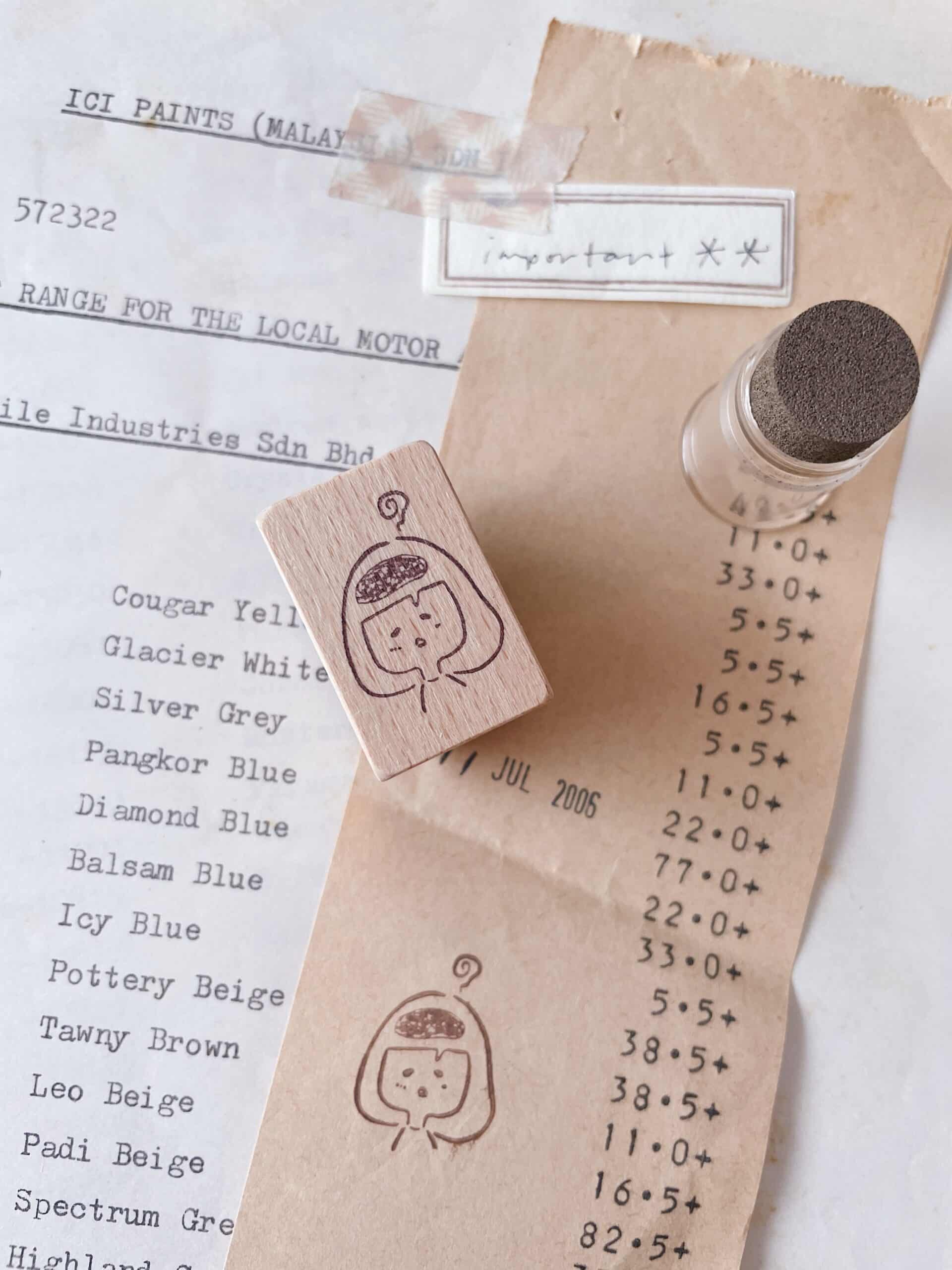 Ms Bulat Rubber stamp - Pening - Image 5