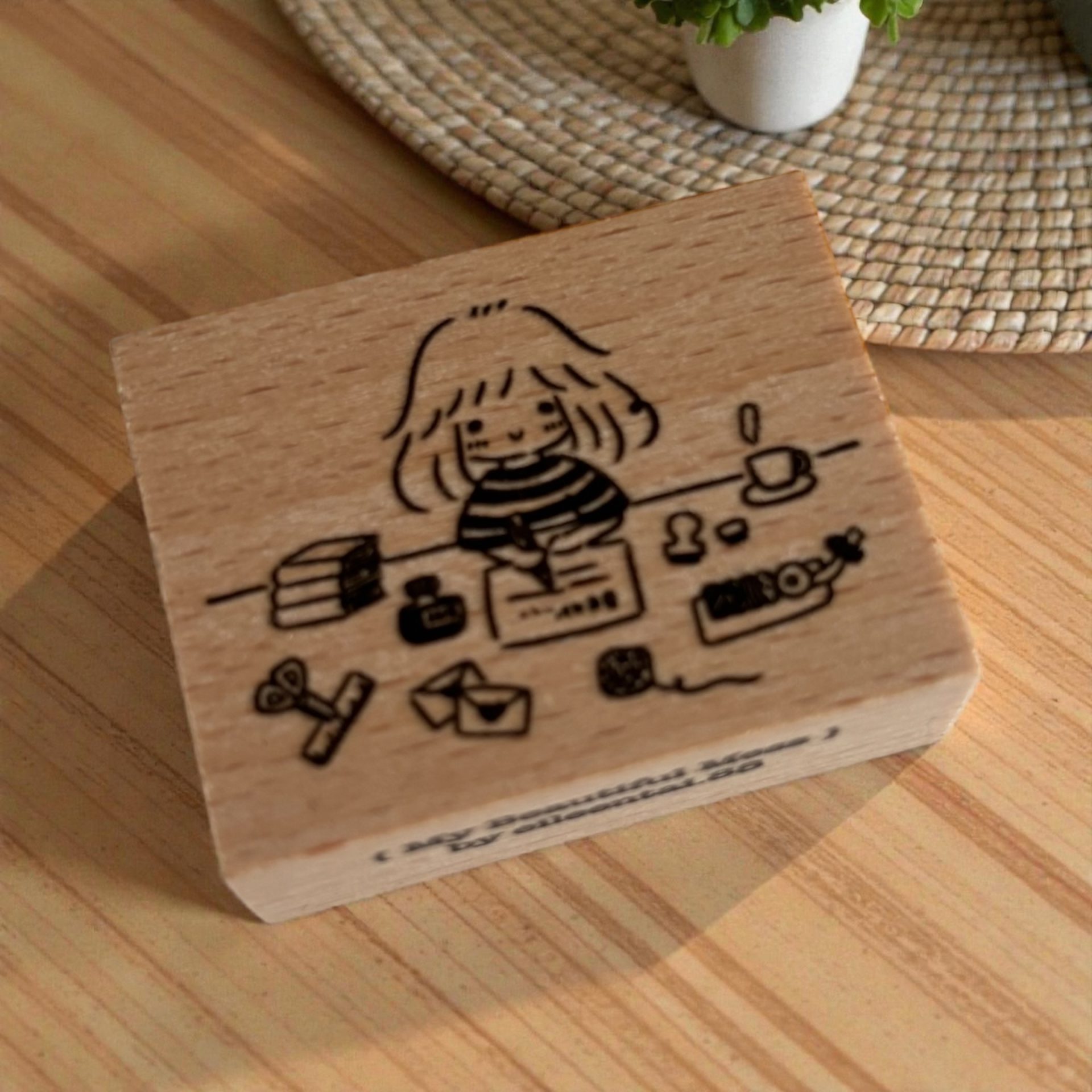 Eileen Tai Rubber Stamp - My Beautiful Mess