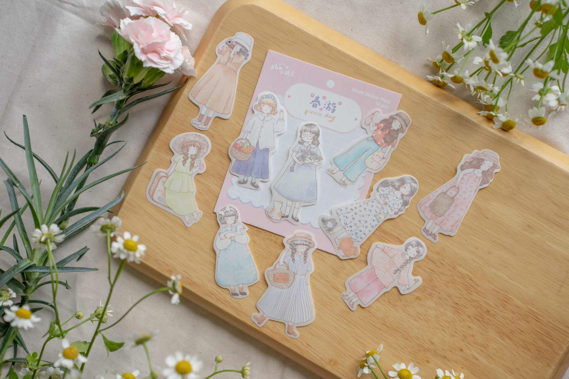 Sho Little Happiness Sticker Pack - Picnic Day