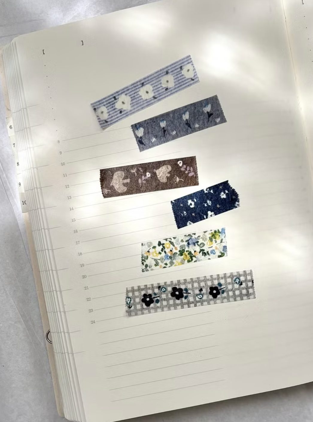 Pion Deco Washi Tapes (6 designs)