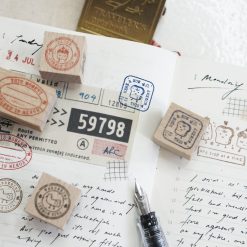 Black Milk Project This Moment - Postmark Rubber Stamps