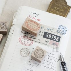 Black Milk Project This Moment - Postmark Rubber Stamps