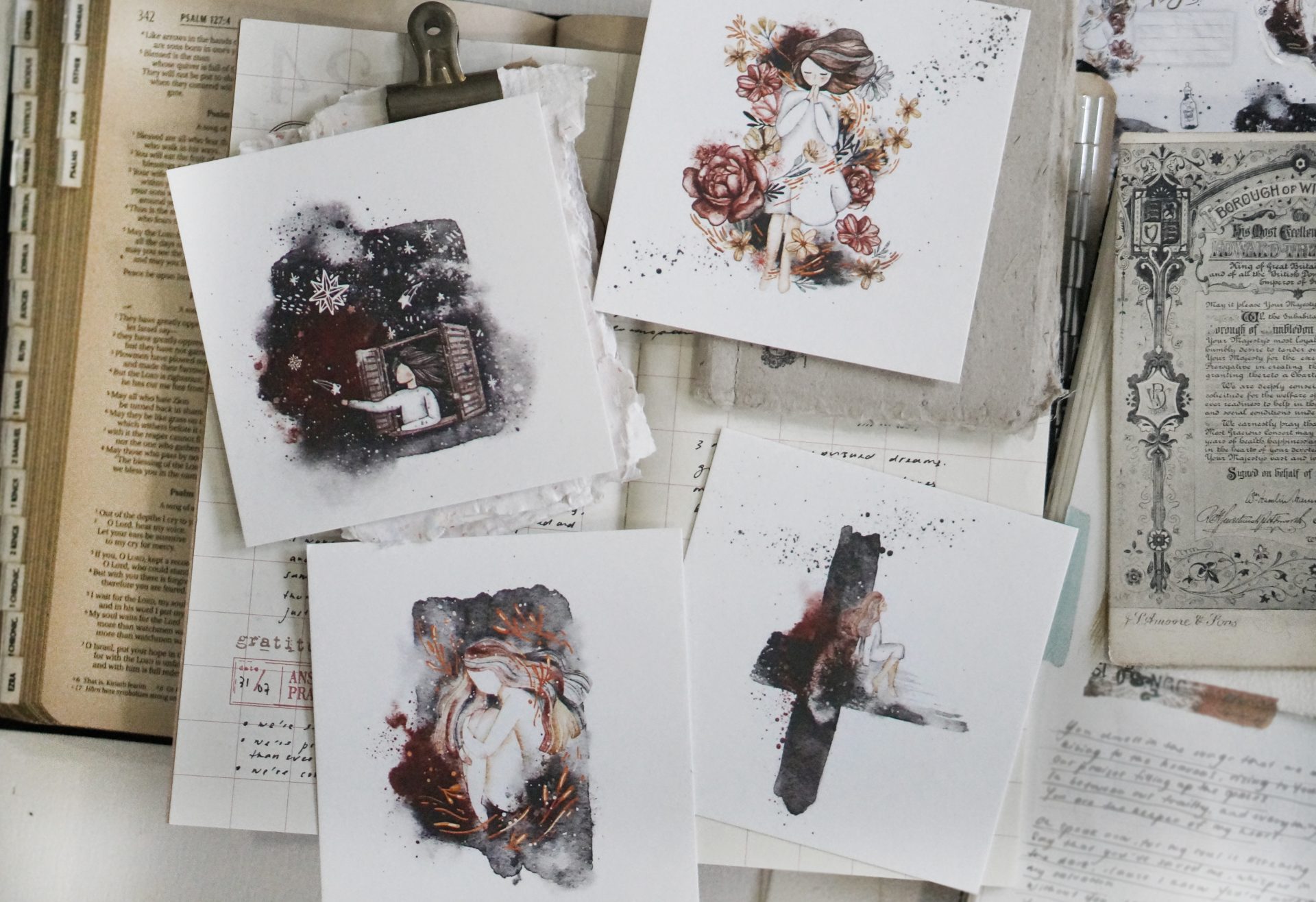 Black Milk Project Postcard - Star