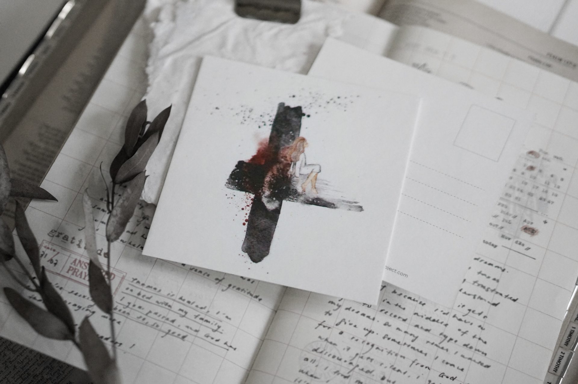 Black Milk Project Postcard - Cross