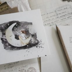 Black Milk Project Postcard - Moon