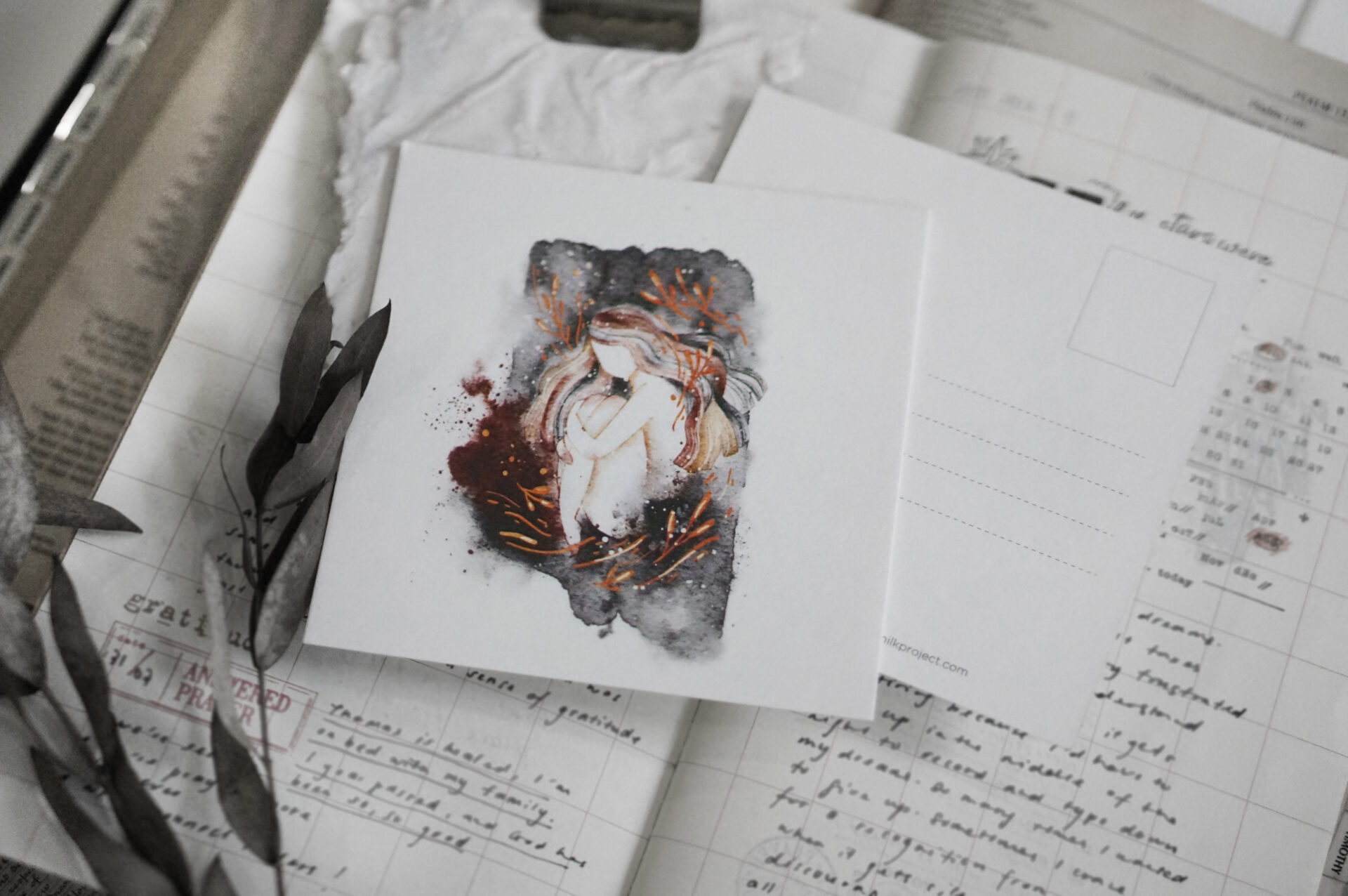 Black Milk Project Postcard - Stillness