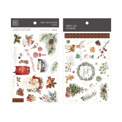 MU Print-On Christmas Stickers No. 027