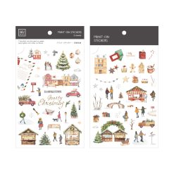 MU Print-On Christmas Stickers No. 029