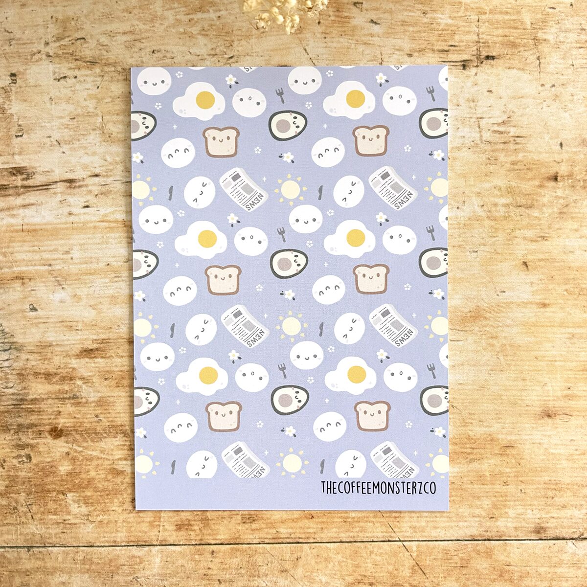 The Coffee Monsterz Co Q3 Journaling Card