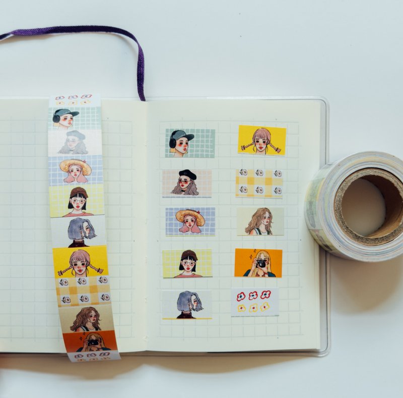 La Dolce Vita Label Sticker Roll - Spring Blossom