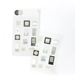 Nyret PET Sticker Sheets - Black