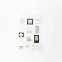 Nyret PET Sticker Sheets - Black