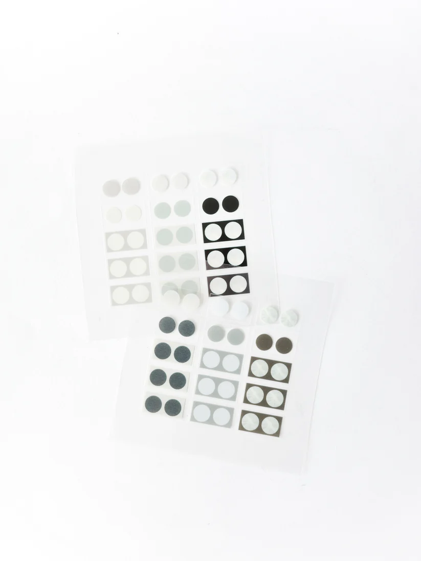 Nyret PET Sticker Sheets - Dot Dark