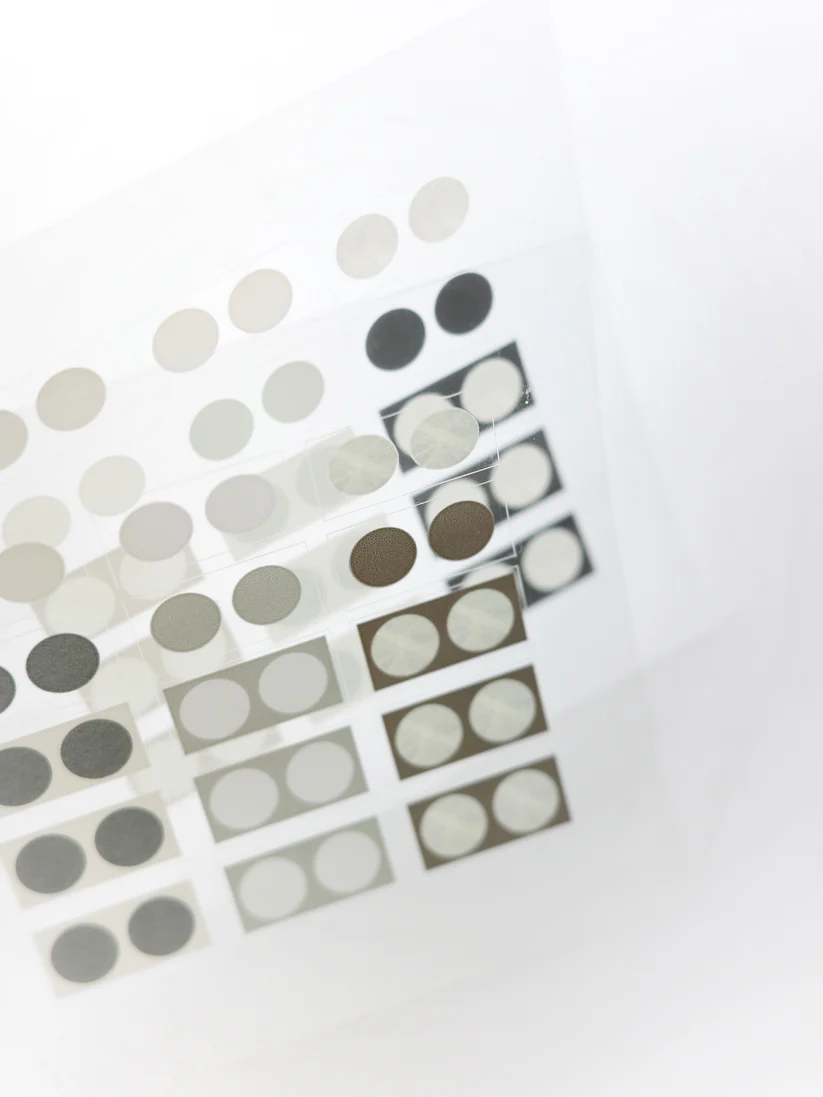 Nyret PET Sticker Sheets - Dot Dark
