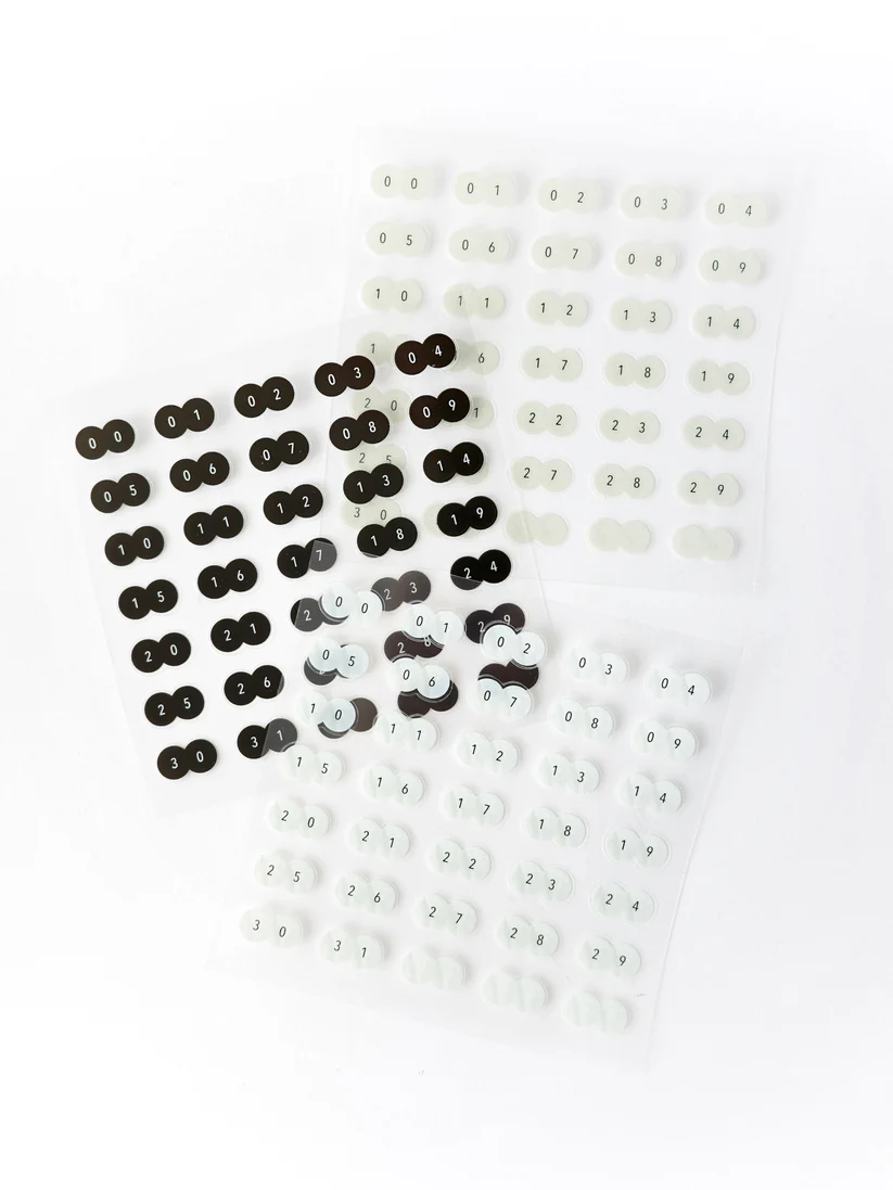 Nyret PET Sticker Sheets - Numbers