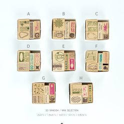 Kurukynki So Random Rubber Stamps
