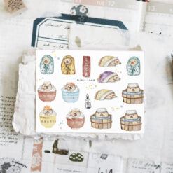 Mini Kuma (Mini sticker sheet)