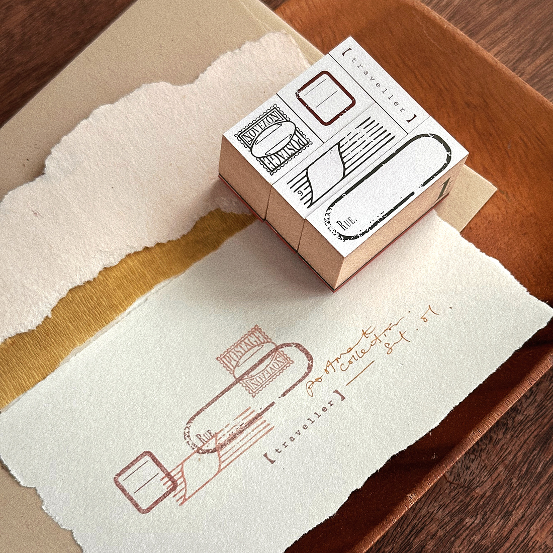 Nove Rubber Stamp Set - Postmark 1