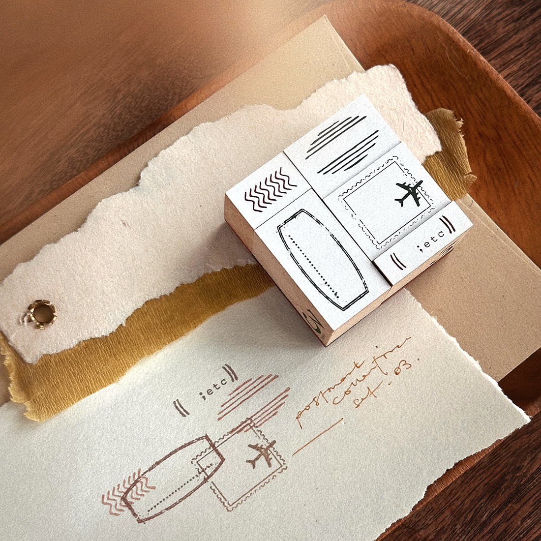 Nove Rubber Stamp Set - Postmark 3