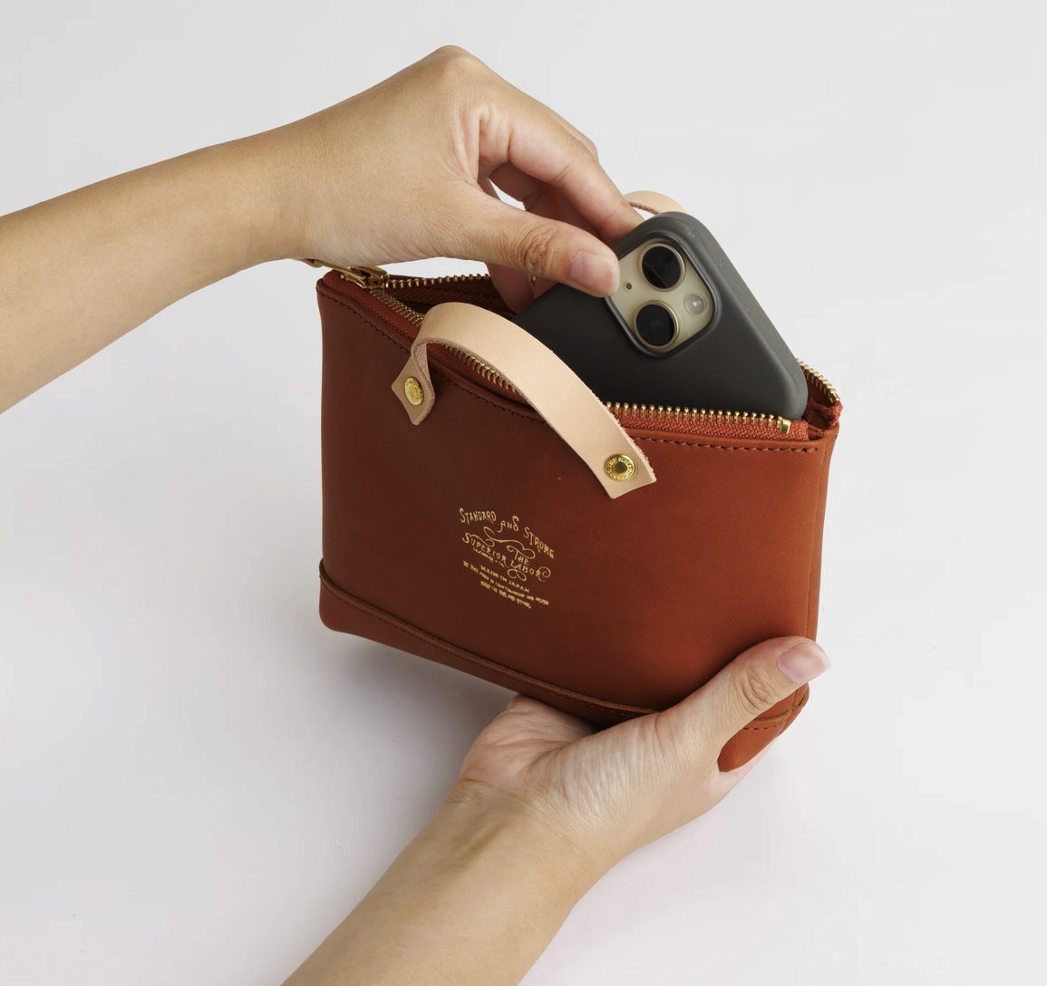 The Superior Labor All Leather Engineer Pouch