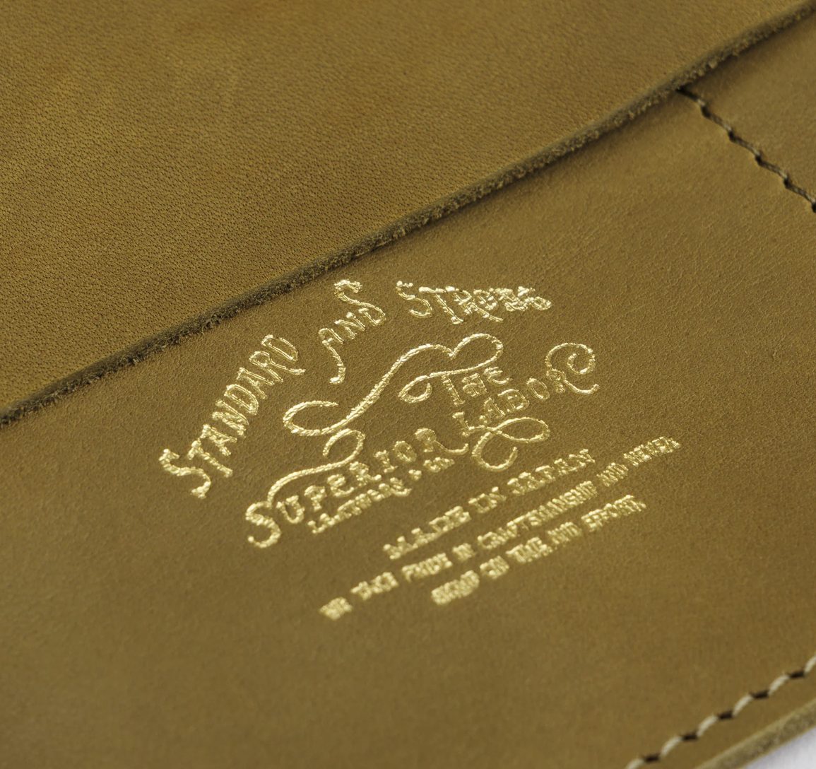 The Superior Labor Glove Leather Pen Roll