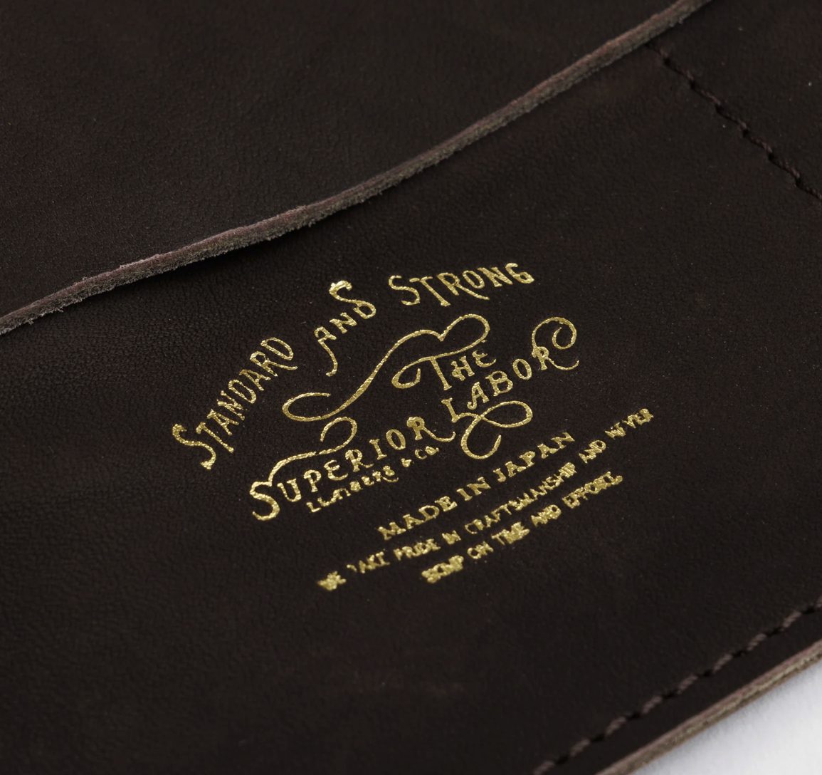 The Superior Labor Glove Leather Pen Roll