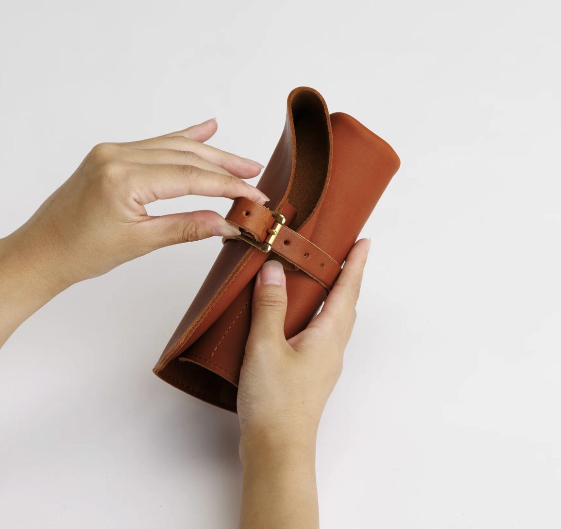 The Superior Labor Glove Leather Pen Roll