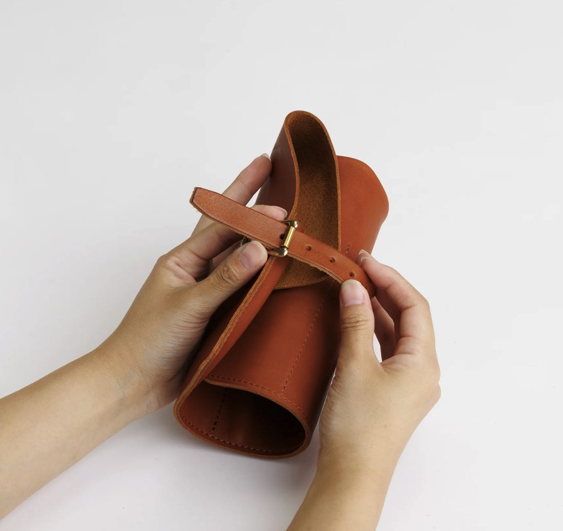 The Superior Labor Glove Leather Pen Roll