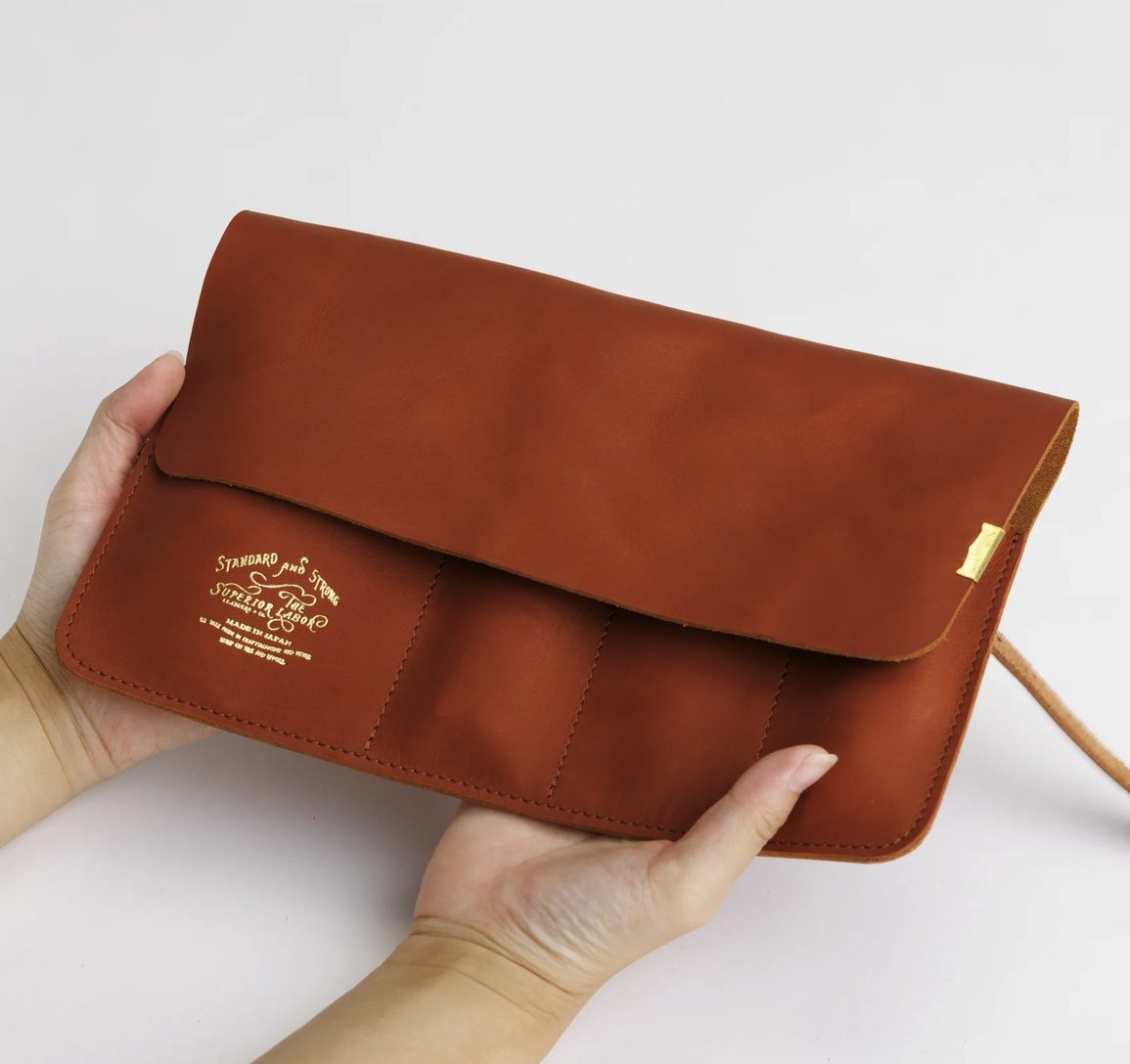 The Superior Labor Glove Leather Pen Roll