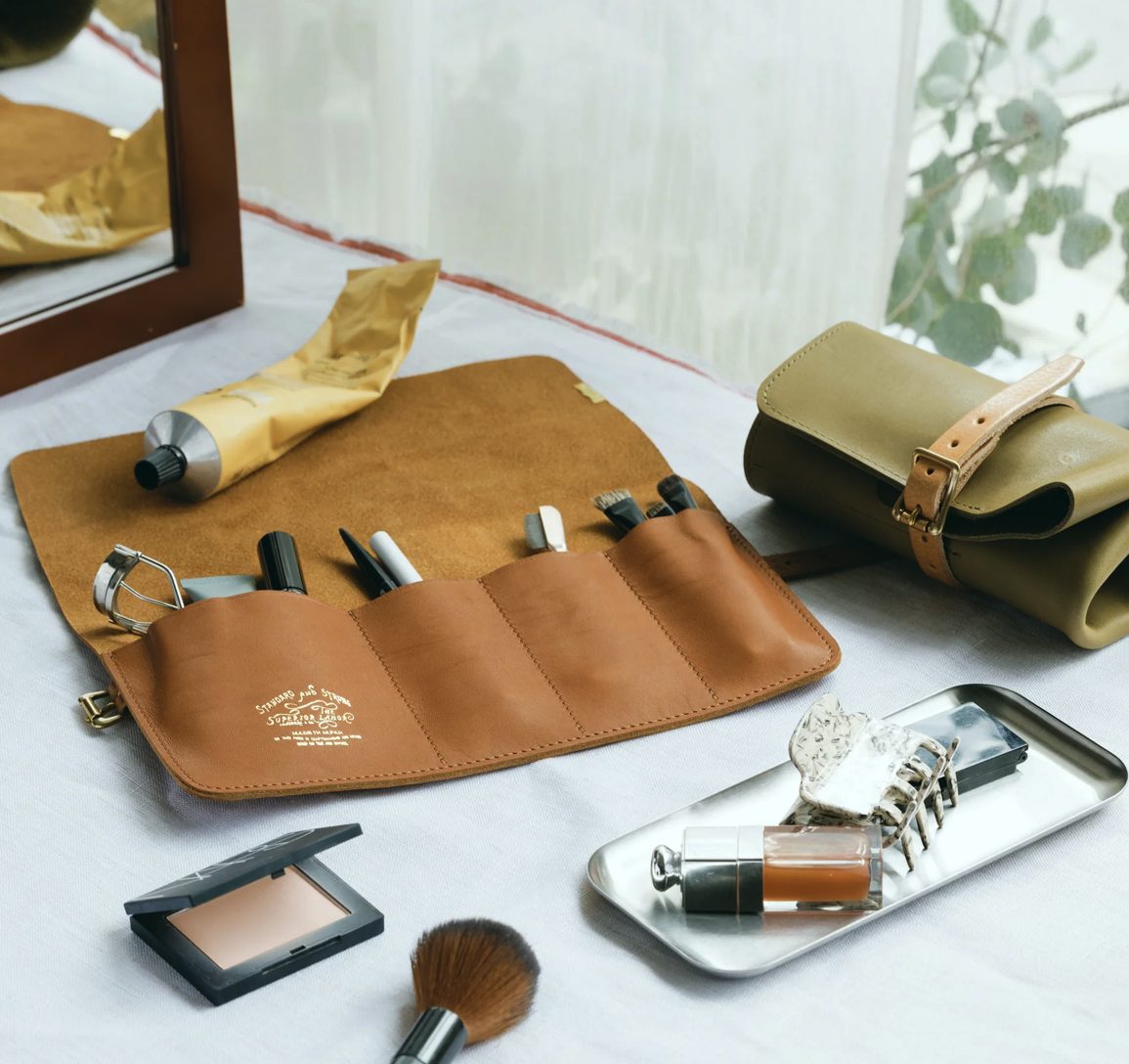 The Superior Labor Glove Leather Pen Roll