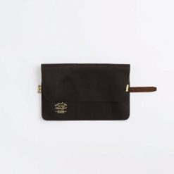 The Superior Labor Glove Leather Pen Roll Black Brown
