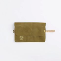 The Superior Labor Glove Leather Pen Roll Olive