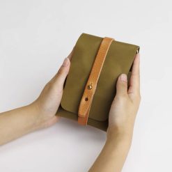 The Superior Labor Glove Leather Tool Holder SL1750 Olive