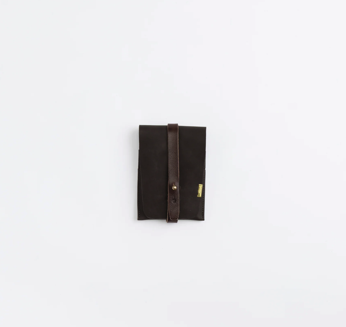 The Superior Labor Glove Leather Tool Holder SL1750 Black Brown