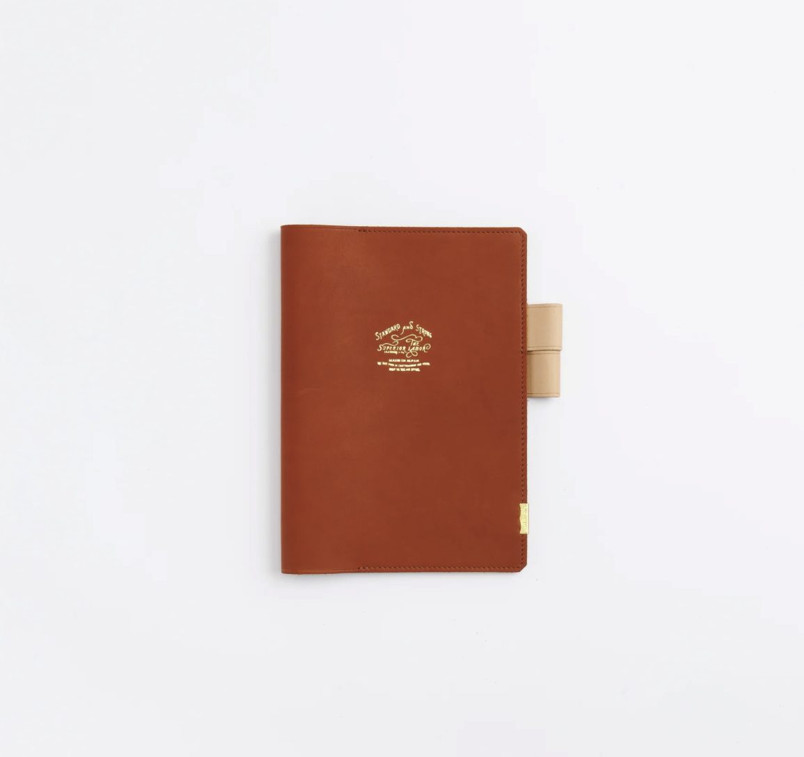 The Superior Labor A5 Notebook Cover - Note Keeper SL1751 Cognac