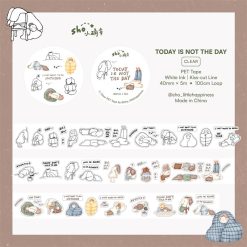 Sho Little Happiness PET Tape - Today Is Not The Day