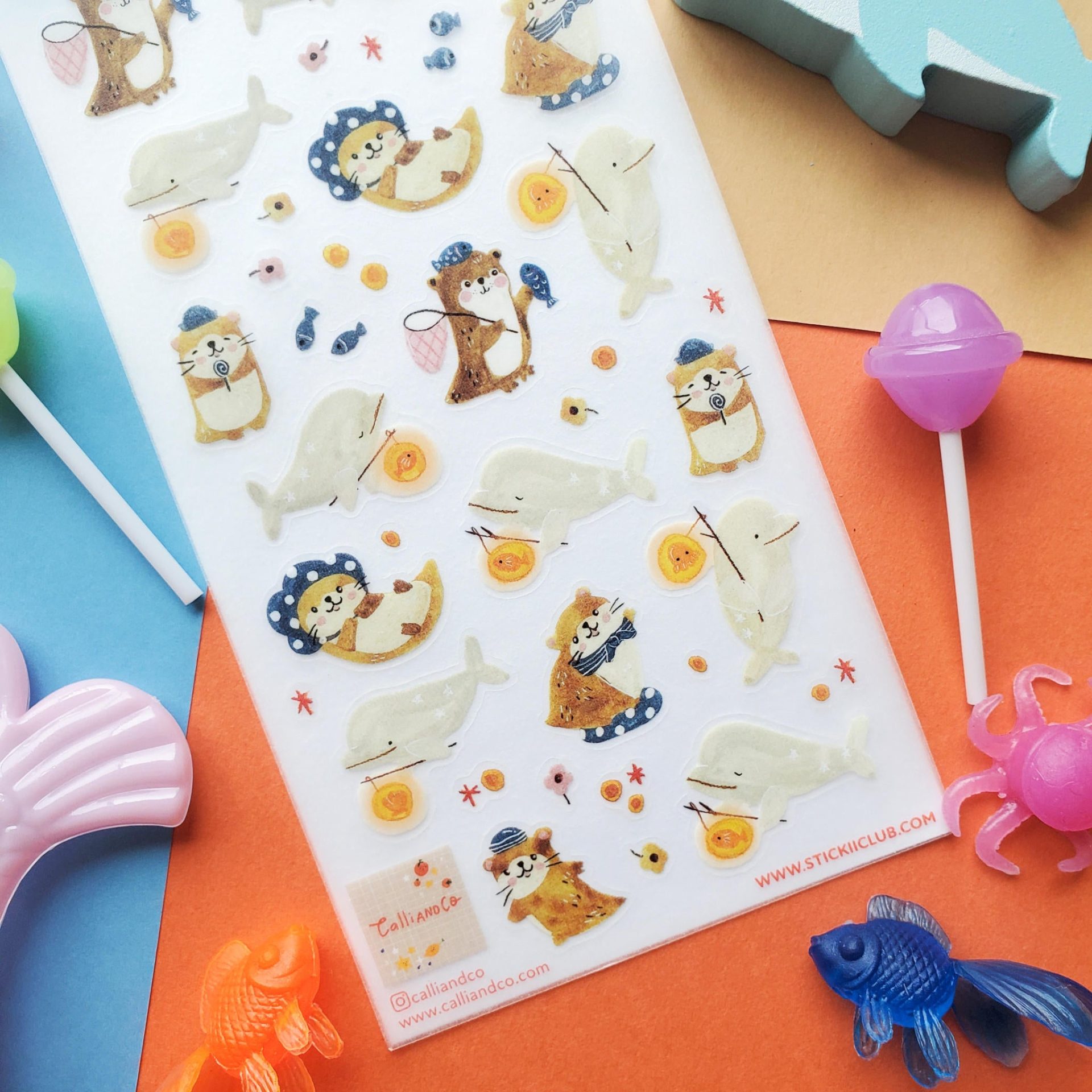 STICKII Sticker Sheet - Fishy Business