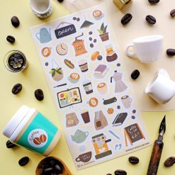 STICKII Sticker Sheet - Cafe Joy